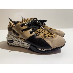 Steve Madden Cliff Animal Print Multi Sneakers Women’s Size 10